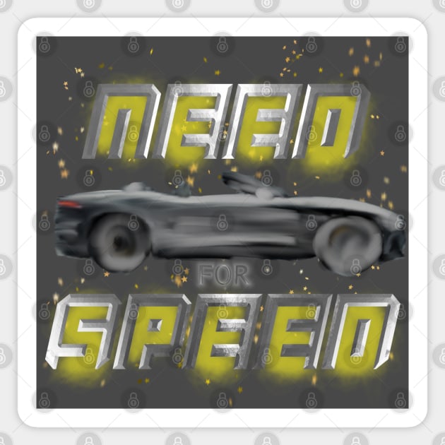 Need For Speed Sticker by djmrice